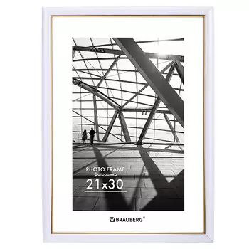 BRAUBERG Рамка 21х30см небьющаяся Original Line