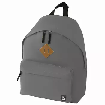 BRAUBERG Рюкзак сити-формат, один тон, 20 л