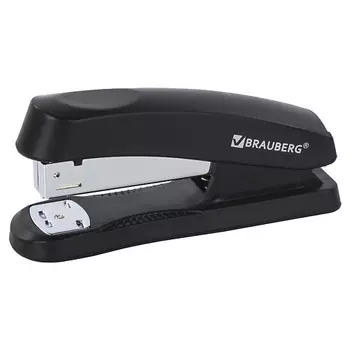 BRAUBERG Степлер №24/6, 26/6 "Standard+", до 30 листов