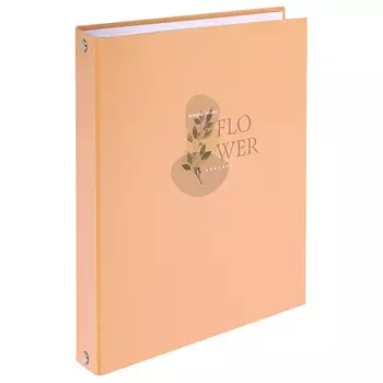 BRAUBERG Тетрадь на кольцах 120л Пастельный цветок