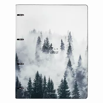 BRAUBERG Тетрадь на кольцах А4 VISTA Туман