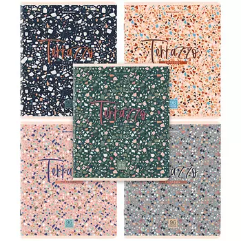 BRAUBERG Тетради Дэк А5 Terrazzo