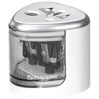 BRAUBERG Точилка электрическая BRAUBERG DUAL