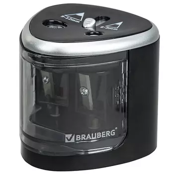 BRAUBERG Точилка электрическая BRAUBERG DUAL