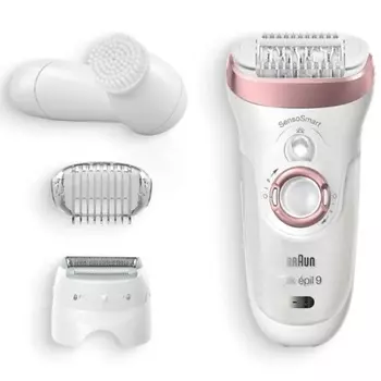 BRAUN Braun эпилятор Silk-epil 9 Beauty SES 9-985 с щёточкой ,сухая/влажная