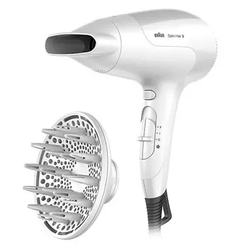 BRAUN Фен Braun BRHD385E Белый 2000 W