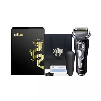 BRAUN Электрическая бритва 9340s Foil, Black New Year Gift Box