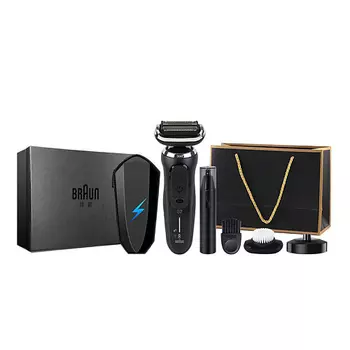 BRAUN Электробритва 4300CS Black/Gold Box