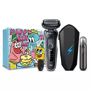 BRAUN Электробритва Leopard 5 Series Foil Razors Full Body Washable