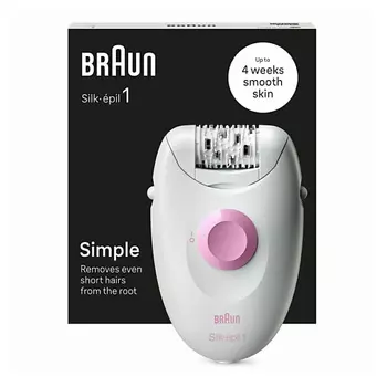 BRAUN Эпилятор Braun Silk-epil 1-000
