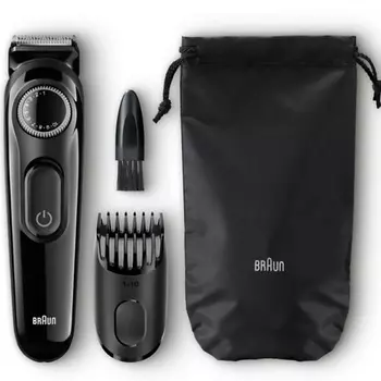 BRAUN Триммер для бороды Braun BT3000 + чехол