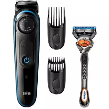 BRAUN Триммер для лица BT3240 + Бритва