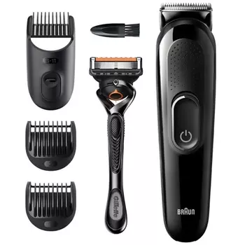 BRAUN Триммер универсальный Braun SK3300, 4-в-1 + Бритва Gillette