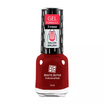 BRIGITTE BOTTIER Лак для ногтей GEL FORMULA тон 01 прозрачный