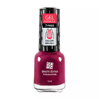 BRIGITTE BOTTIER Лак для ногтей GEL FORMULA тон 01 прозрачный