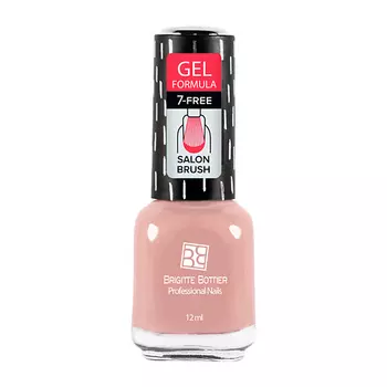 BRIGITTE BOTTIER Лак для ногтей GEL FORMULA тон 01 прозрачный