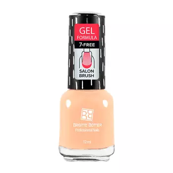 BRIGITTE BOTTIER Лак для ногтей GEL FORMULA тон 01 прозрачный