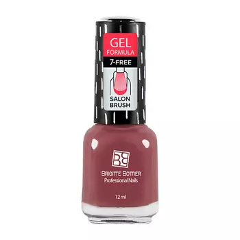 BRIGITTE BOTTIER Лак для ногтей GEL FORMULA тон 01 прозрачный