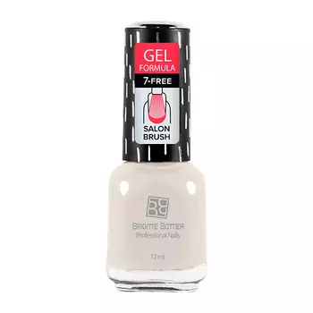 BRIGITTE BOTTIER Лак для ногтей GEL FORMULA тон 01 прозрачный
