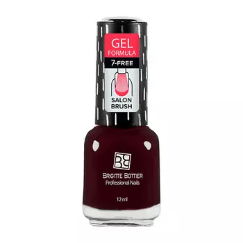 BRIGITTE BOTTIER Лак для ногтей GEL FORMULA тон 01 прозрачный