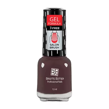 BRIGITTE BOTTIER Лак для ногтей GEL FORMULA тон 01 прозрачный