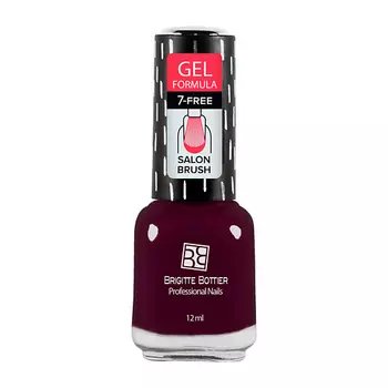 BRIGITTE BOTTIER Лак для ногтей GEL FORMULA тон 01 прозрачный
