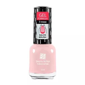 BRIGITTE BOTTIER Лак для ногтей GEL FORMULA тон 01 прозрачный