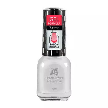 BRIGITTE BOTTIER Лак для ногтей GEL FORMULA тон 01 прозрачный