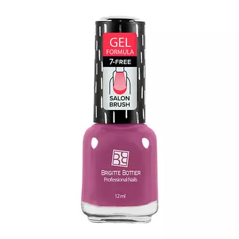 BRIGITTE BOTTIER Лак для ногтей GEL FORMULA тон 01 прозрачный