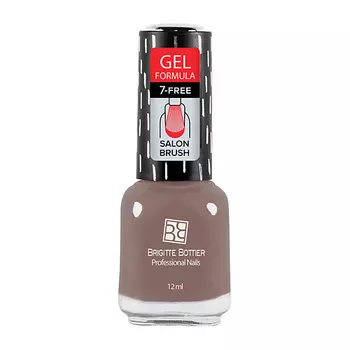 BRIGITTE BOTTIER Лак для ногтей GEL FORMULA тон 01 прозрачный