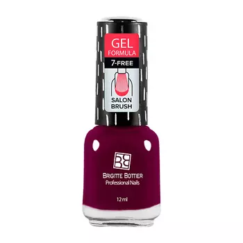 BRIGITTE BOTTIER Лак для ногтей GEL FORMULA тон 01 прозрачный