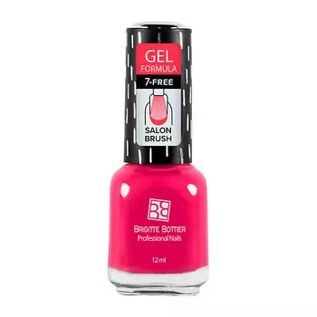 BRIGITTE BOTTIER Лак для ногтей GEL FORMULA тон 01 прозрачный