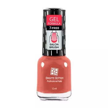 BRIGITTE BOTTIER Лак для ногтей GEL FORMULA тон 01 прозрачный