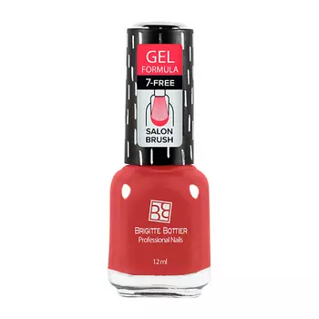 BRIGITTE BOTTIER Лак для ногтей GEL FORMULA тон 01 прозрачный