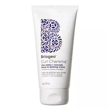 BRIOGEO Крем для локонов Curl Charisma Rice Amino and Avocado Leave–In Defining Crme