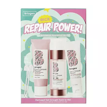 BRIOGEO Набор по уходу за волосами Rice Repair Power