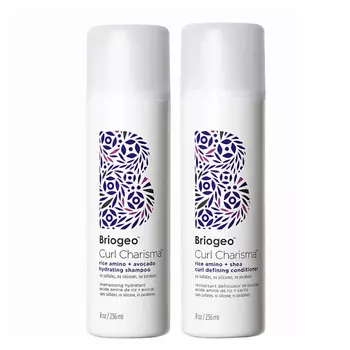 BRIOGEO Шампунь и кондиционер Briogeo Curl Charisma для кудрей