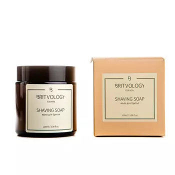 BRITVOLOGY Крем-мыло для бритья 100.0