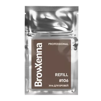 BROWXENNA Хна для бровей натуральная саше 6 г