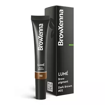 BROWXENNA Тинт краска для бровей гелевая LUME