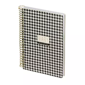 BRUNO VISCONTI Ежедневник CUTE DIARY "Black&White.Модный паттерн"