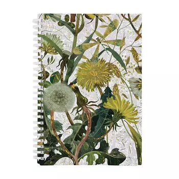 BRUNO VISCONTI Тетрадь А5 на силиконовом гребне"Summer Greens"