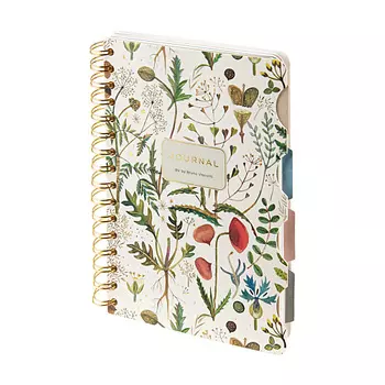 BRUNO VISCONTI Записная книжка А5 с разделителями "ЛУГОВЫЕ ТРАВЫ"