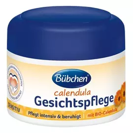 BÜBCHEN Крем для лица "Календула" для детей с рождения Базовая линейка 0+