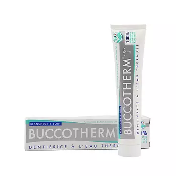 BUCCOTHERM Зубная паста Отбеливание и уход с термальной водой