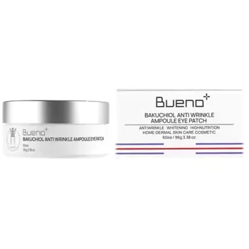 BUENO Лифтинг-патчи для век с бакучиолом и ретинолом Bueno Bakuchiol Anti Wrinkle Ampoule Eye Patch 96.0