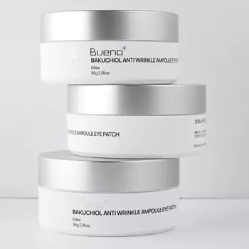 BUENO Патчи для глаз омолаживающие Bueno Bakuchiol Anti-Wrinkle Eye Patch 60.0