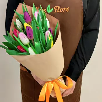 Букет "Мелани" (15 тюльпанов)