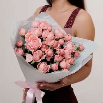 БУКЕТНАЯ ЛАВКА 9 Кустовых роз - Джульетта