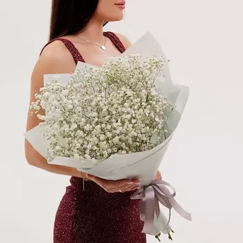 БУКЕТНАЯ ЛАВКА Букет из гипсофил